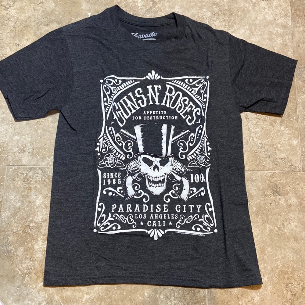 Bravado Guns n’ Roses Concert Band Tee Shirt Paradise City California